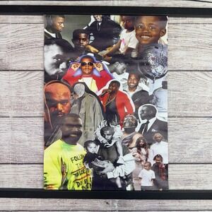 Kanye West Picture Art Collage Fan Poster  12 x 18 Modern Framless Poster